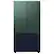 Alt View 16. Samsung - Bespoke 3-Door French Door Refrigerator panel - Bottom Panel - Navy Steel.