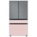 Alt View 13. Samsung - Bespoke 4-Door French Door Refrigerator panel - Bottom Panel - Pink Glass.