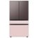Alt View 18. Samsung - Bespoke 4-Door French Door Refrigerator panel - Bottom Panel - Pink Glass.