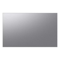 Samsung - Bespoke 4-Door French Door Refrigerator Panel - Bottom Panel - Stainless steel - Front_Zoom