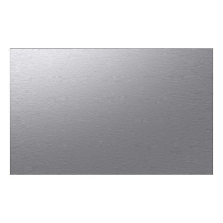 Samsung - Bespoke 4-Door French Door Refrigerator Panel - Bottom Panel - Stainless Steel