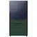 Alt View 15. Samsung - Bespoke 4-Door French Door Refrigerator panel - Bottom Panel - Emerald Green Steel.