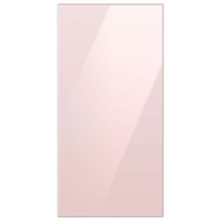 Samsung - Bespoke 4-Door French Door Refrigerator Panel - Top Panel - Pink Glass - Front_Zoom
