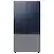 Alt View 12. Samsung - Bespoke 3-Door French Door Refrigerator panel - Top Panel - Navy Steel.