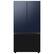 Alt View 14. Samsung - Bespoke 3-Door French Door Refrigerator panel - Top Panel - Navy Steel.
