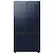Alt View 15. Samsung - Bespoke 3-Door French Door Refrigerator panel - Top Panel - Navy Steel.