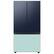 Alt View 18. Samsung - Bespoke 3-Door French Door Refrigerator panel - Top Panel - Navy Steel.