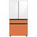 Alt View 11. Samsung - Bespoke 4-Door French Door Refrigerator Panel - Middle Panel - Clementine Glass.