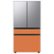 Alt View Zoom 12. Samsung - Bespoke 4-Door French Door Refrigerator Panel - Middle Panel - Clementine Glass.