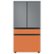 Alt View Zoom 13. Samsung - Bespoke 4-Door French Door Refrigerator Panel - Middle Panel - Clementine Glass.
