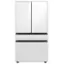 Alt View 11. Samsung - Bespoke 4-Door French Door Refrigerator Panel - Middle Panel - White Glass.