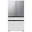 Alt View 12. Samsung - Bespoke 4-Door French Door Refrigerator Panel - Middle Panel - White Glass.