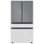 Alt View 13. Samsung - Bespoke 4-Door French Door Refrigerator Panel - Middle Panel - White Glass.
