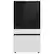 Alt View 15. Samsung - Bespoke 4-Door French Door Refrigerator Panel - Middle Panel - White Glass.