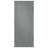 Front. Samsung - Bespoke 3-Door French Door Refrigerator panel - Top Panel - Gray Glass.