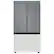 Alt View 11. Samsung - Bespoke 3-Door French Door Refrigerator panel - Top Panel - Gray Glass.