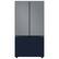 Alt View 15. Samsung - Bespoke 3-Door French Door Refrigerator panel - Top Panel - Gray Glass.