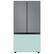 Alt View 18. Samsung - Bespoke 3-Door French Door Refrigerator panel - Top Panel - Gray Glass.