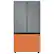 Alt View 19. Samsung - Bespoke 3-Door French Door Refrigerator panel - Top Panel - Gray Glass.