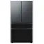Alt View 13. Samsung - Bespoke 4-Door French Door Refrigerator Panel - Middle Panel - Charcoal Glass.