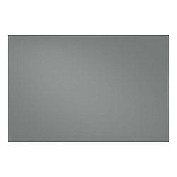 Samsung - Bespoke 3-Door French Door Refrigerator panel - Bottom Panel - Gray Glass - Front_Zoom