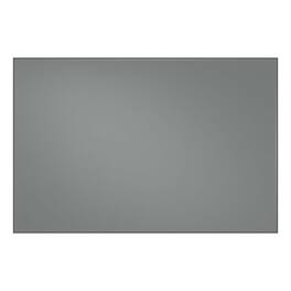 Samsung - Bespoke 3-Door French Door Refrigerator panel - Bottom Panel - Gray Glass