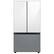 Alt View 11. Samsung - Bespoke 3-Door French Door Refrigerator panel - Bottom Panel - Gray Glass.