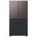 Alt View 17. Samsung - Bespoke 4-Door French Door Refrigerator panel - Bottom Panel - Matte Black.
