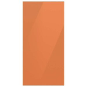 Samsung - Bespoke 4-Door French Door Refrigerator Panel - Top Panel - Clementine Glass