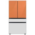 Alt View Zoom 11. Samsung - Bespoke 4-Door French Door Refrigerator Panel - Top Panel - Clementine Glass.
