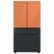 Alt View Zoom 13. Samsung - Bespoke 4-Door French Door Refrigerator Panel - Top Panel - Clementine Glass.