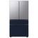 Alt View 12. Samsung - Bespoke 4-Door French Door Refrigerator panel - Bottom Panel - Navy Steel.