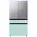 Alt View 12. Samsung - Bespoke 4-Door French Door Refrigerator panel - Bottom Panel - Morning Blue Glass.