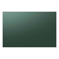 Samsung - Bespoke 3-Door French Door Refrigerator panel - Bottom Panel - Emerald Green Steel - Front_Zoom