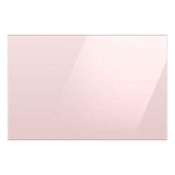 Samsung - Bespoke 3-Door French Door Refrigerator panel - Bottom Panel - Pink Glass - Front_Zoom