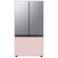 Alt View 12. Samsung - Bespoke 3-Door French Door Refrigerator panel - Bottom Panel - Pink Glass.