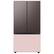 Alt View 17. Samsung - Bespoke 3-Door French Door Refrigerator panel - Bottom Panel - Pink Glass.