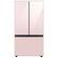 Alt View 21. Samsung - Bespoke 3-Door French Door Refrigerator panel - Bottom Panel - Pink Glass.