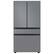 Alt View 12. Samsung - Bespoke 4-Door French Door Refrigerator Panel - Top Panel - Gray Glass.