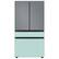 Alt View 17. Samsung - Bespoke 4-Door French Door Refrigerator Panel - Top Panel - Gray Glass.