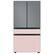 Alt View 20. Samsung - Bespoke 4-Door French Door Refrigerator Panel - Top Panel - Gray Glass.