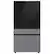 Alt View 15. Samsung - Bespoke 4-Door French Door Refrigerator Panel - Middle Panel - Stainless Steel.