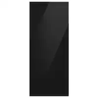 Samsung - Bespoke 3-Door French Door Refrigerator panel - Top Panel - Charcoal Glass - Front_Zoom