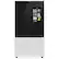 Alt View 11. Samsung - Bespoke 3-Door French Door Refrigerator panel - Top Panel - Charcoal Glass.