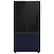 Alt View 15. Samsung - Bespoke 3-Door French Door Refrigerator panel - Top Panel - Charcoal Glass.