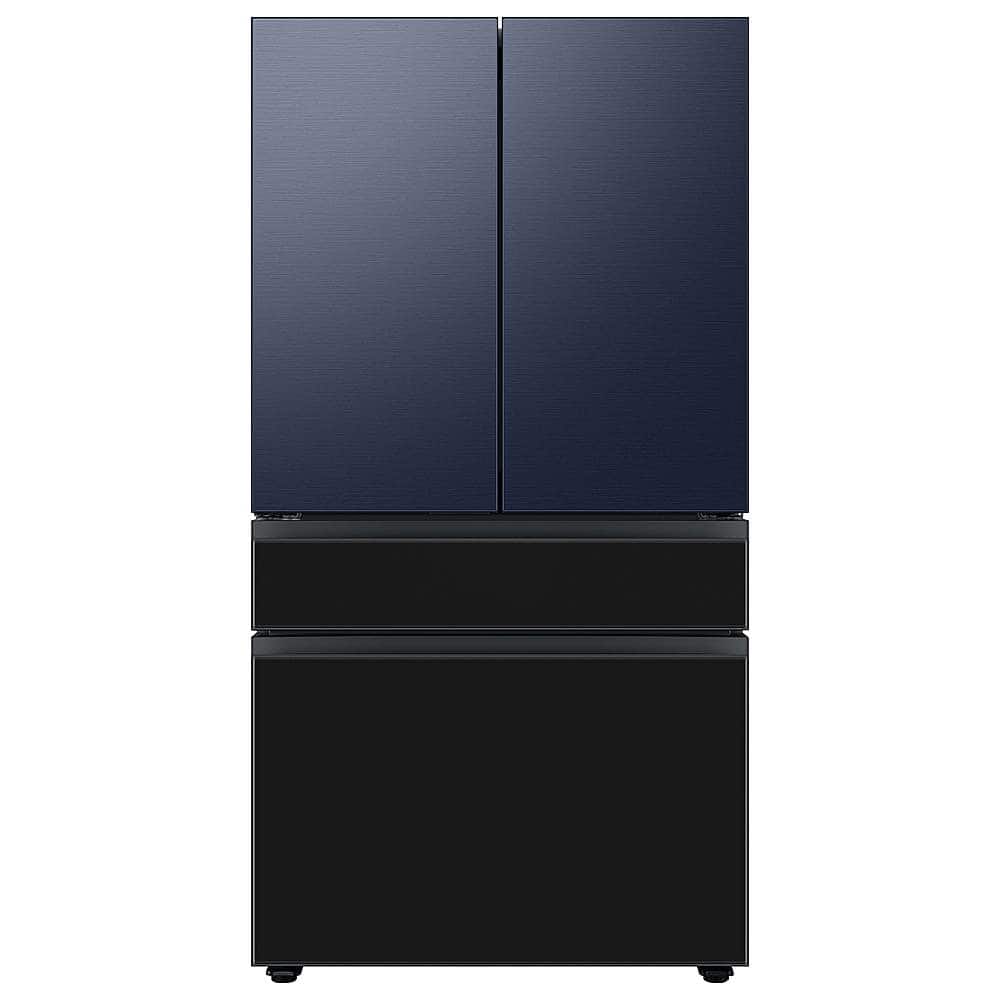 Alt View 16. Samsung - Bespoke 4-Door French Door Refrigerator panel - Bottom Panel - Charcoal Glass.