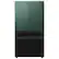 Alt View 17. Samsung - Bespoke 4-Door French Door Refrigerator panel - Bottom Panel - Charcoal Glass.