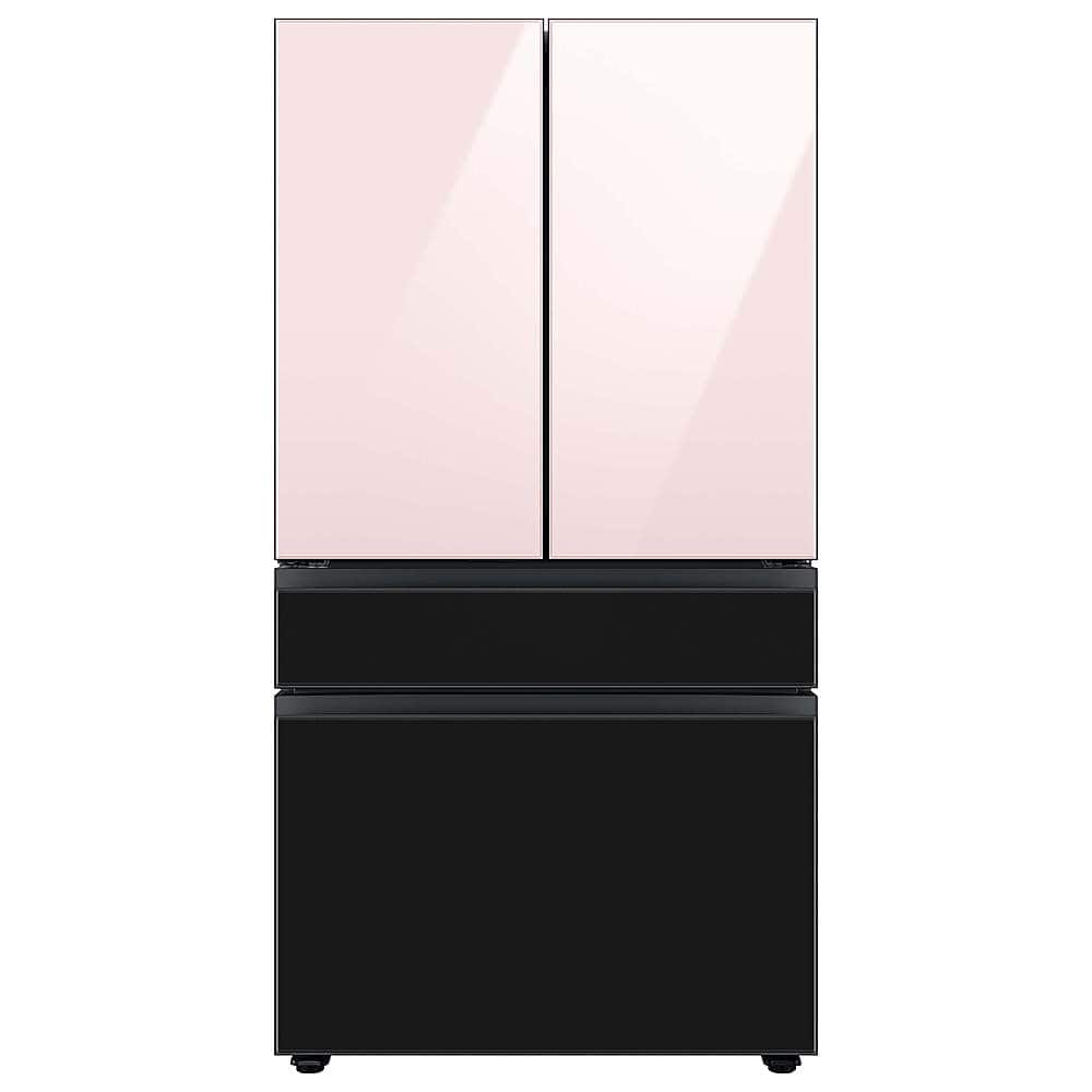 Alt View 22. Samsung - Bespoke 4-Door French Door Refrigerator panel - Bottom Panel - Charcoal Glass.