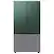 Alt View 12. Samsung - Bespoke 3-Door French Door Refrigerator panel - Top Panel - Emerald Green Steel.