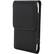 Front Standard. Fosmon - Leather Phone Case with Magnetic Flap for Samsung Galaxy S III - Black.